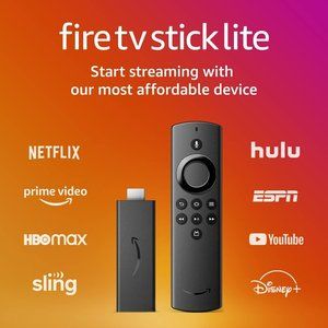 COPY - Amazon Fire TV Stick Lite with Alexa Voice Remote